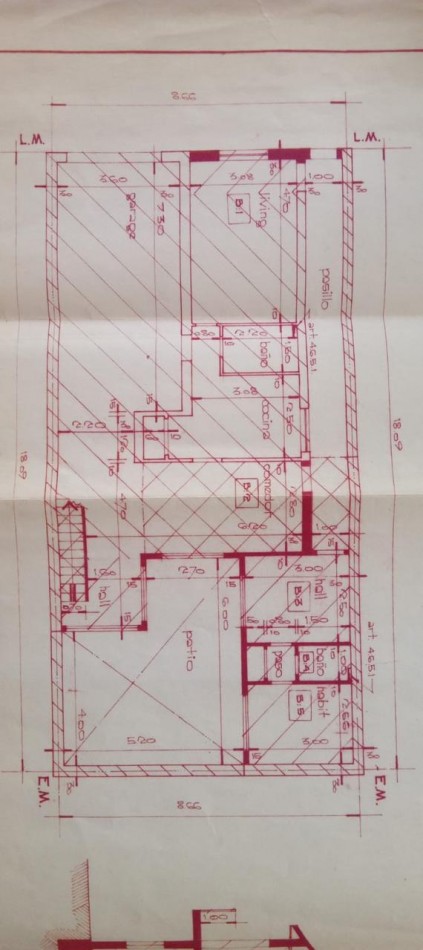 Cosquin 1300. Casa 4 ambientes.