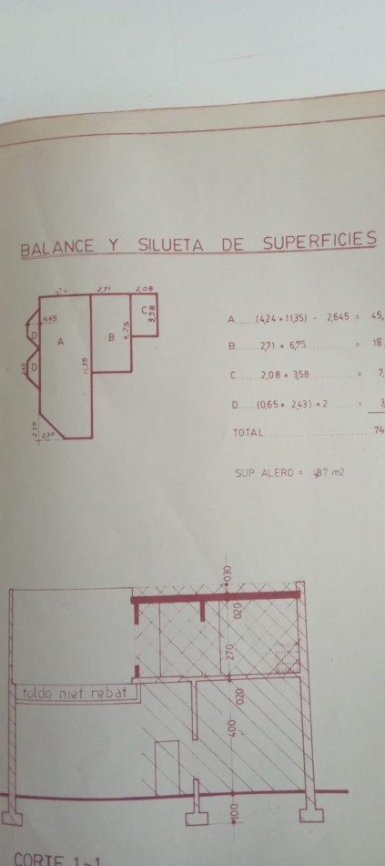Timoteo Gordillo 1600. Casa para 2 familias.